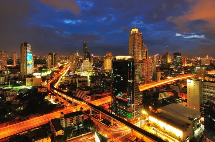 Framed Print : Bangkok cityscape Framed Print : Bangkok cityscape