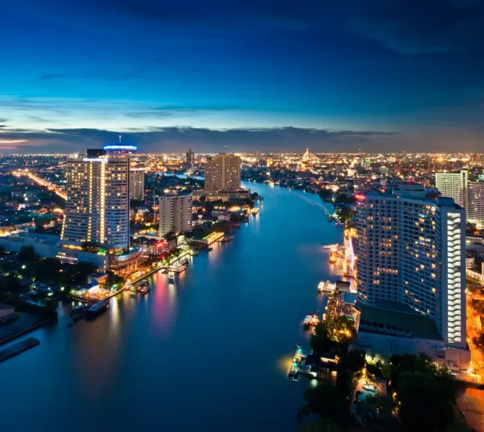 Framed Print : Bangkok at night Framed Print : Bangkok at night