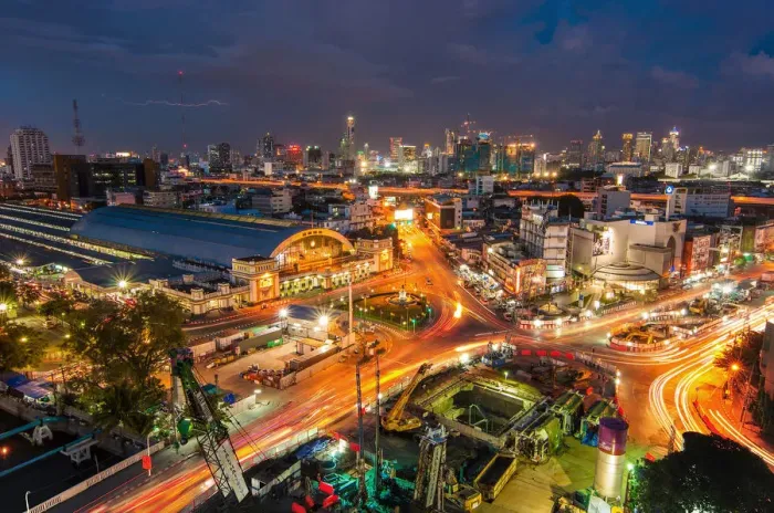 Framed Print : Bangkok railway station hua lamphong Framed Print : Bangkok railway station hua lamphong