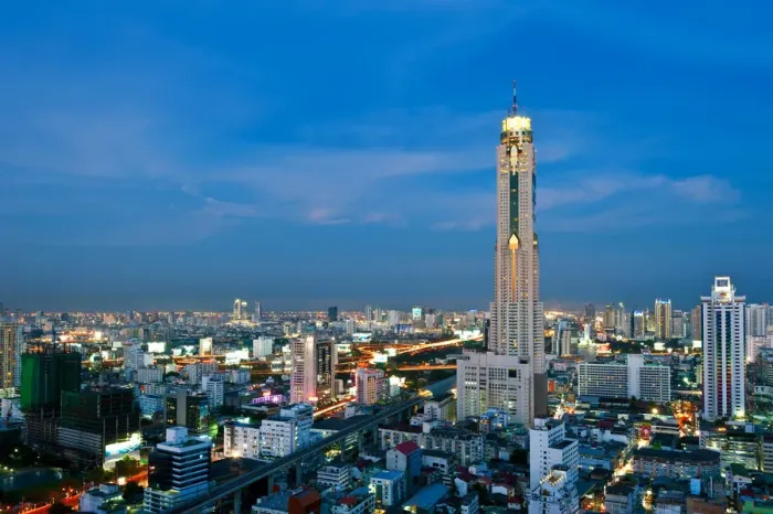 Framed Print : Bangkok view Framed Print : Bangkok view