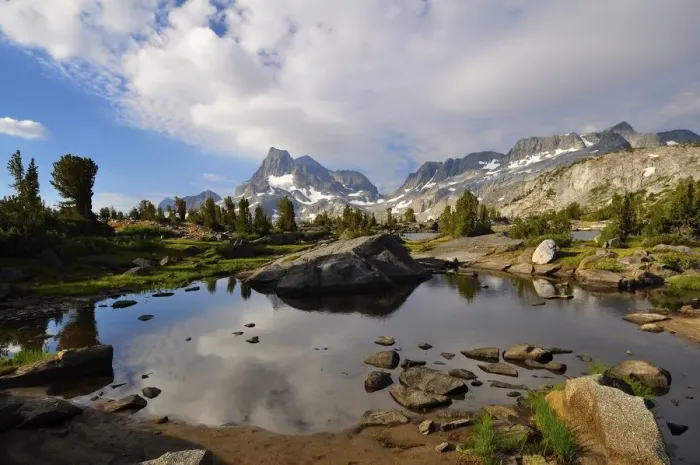 Framed Print : Banner Peak, Ansel Adams Wilderness