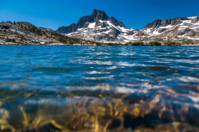 Framed Print : Banner Peak above the Thousand Island Lake Framed Print : Banner Peak above the Thousand Island Lake