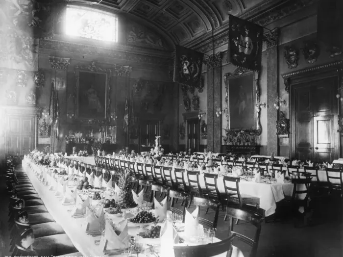 Framed Print : Banquetting Hall Framed Print : Banquetting Hall
