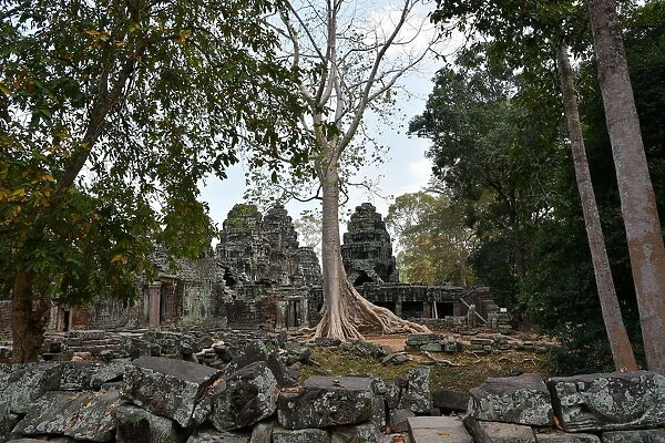 Banteay Kdei ruins Angkor Cambodia
