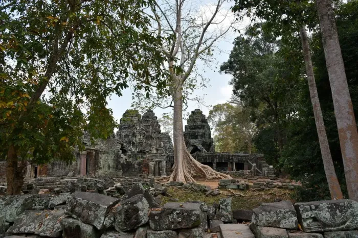 Framed Print : Banteay Kdei ruins Angkor Cambodia Framed Print : Banteay Kdei ruins Angkor Cambodia