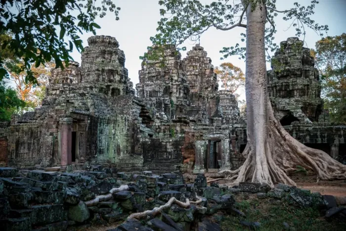 Framed Print : Banteay Kdei Temple Cambodia Ta Prohm