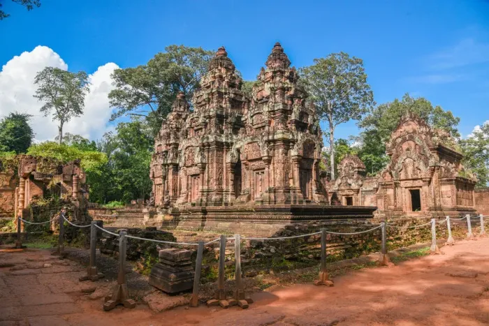 Framed Print : Banteay Srei or Banteay Srey temple Framed Print : Banteay Srei or Banteay Srey temple