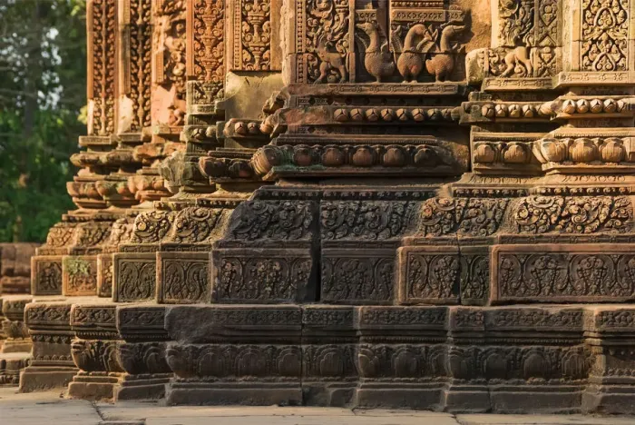Framed Print : Banteay Srei temple, Angkor Wat Framed Print : Banteay Srei temple, Angkor Wat