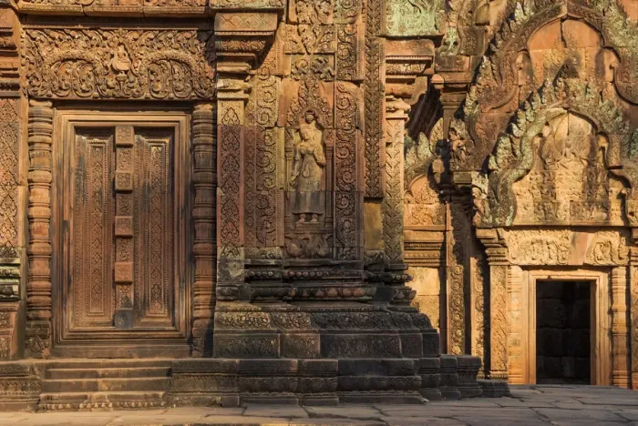 Framed Print : Banteay Srei temple, Angkor Wat