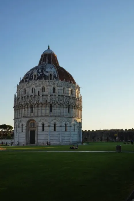 Framed Print : Baptistery at Dusk, Pisa, Italy Framed Print : Baptistery at Dusk, Pisa, Italy