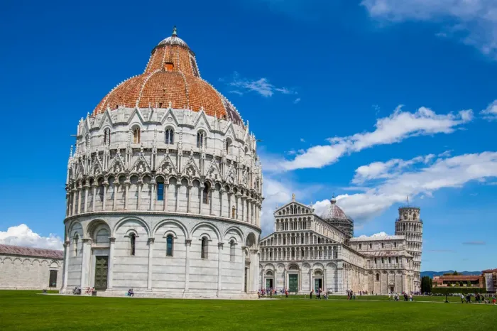 Framed Print : The Baptistery of Piazza dei Miracoli