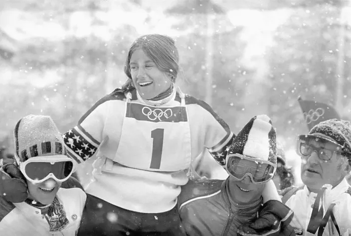 Framed Print : Barbara Cochran Wins Olympic Slalom Framed Print : Barbara Cochran Wins Olympic Slalom