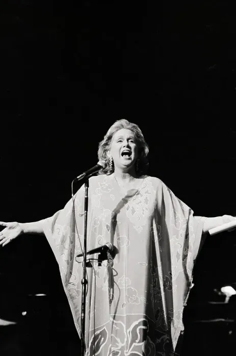 Framed Print : Barbara Cook Performing