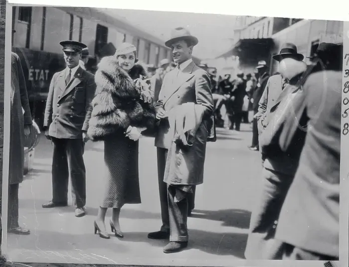 Framed Print : Barbara Hutton with Husband Count Reventlow Framed Print : Barbara Hutton with Husband Count Reventlow