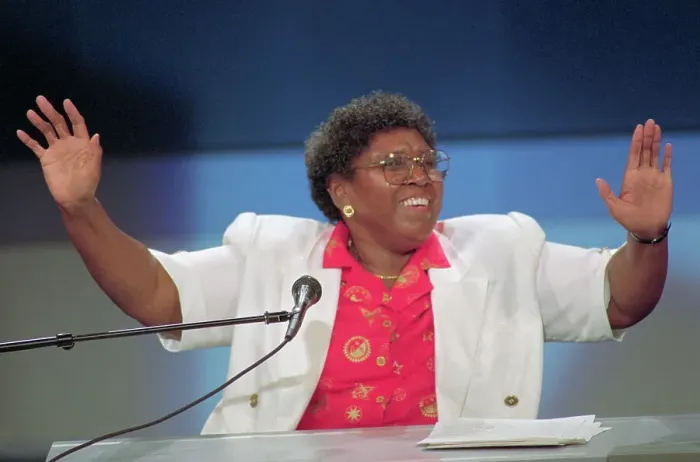 Framed Print : Barbara Jordan Addressing Convention Framed Print : Barbara Jordan Addressing Convention
