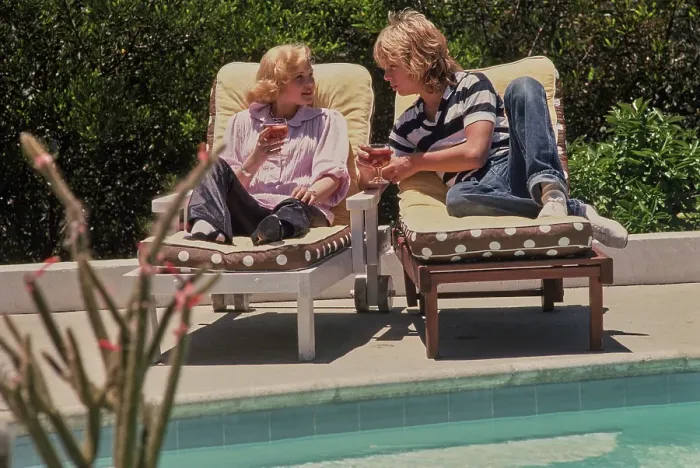 Framed Print : Barbara May & Leif Garrett