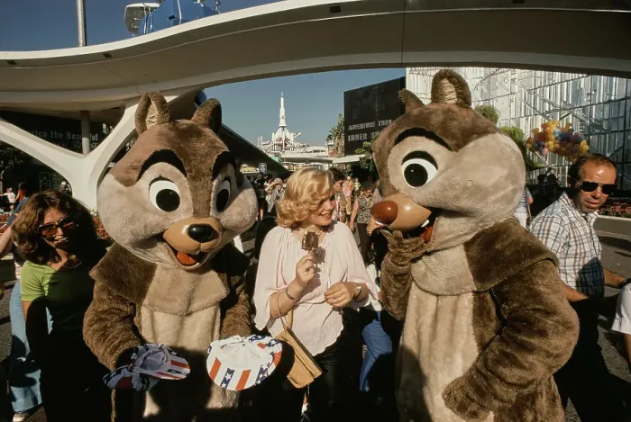 Framed Print : Barbara May Visits Disneyland, 1978 Framed Print : Barbara May Visits Disneyland, 1978