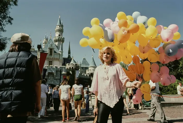 Framed Print : Barbara May Visits Disneyland, 1978 Framed Print : Barbara May Visits Disneyland, 1978