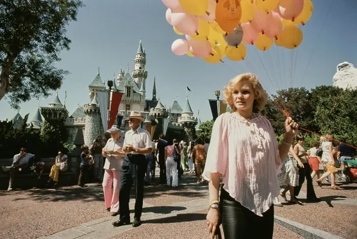 Framed Print : Barbara May Visits Disneyland, 1978 Framed Print : Barbara May Visits Disneyland, 1978