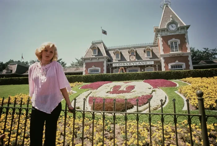 Framed Print : Barbara May Visits Disneyland, 1978 Framed Print : Barbara May Visits Disneyland, 1978