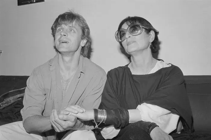 Framed Print : Barbara and Mikhail Barishnikov Backstage Framed Print : Barbara and Mikhail Barishnikov Backstage