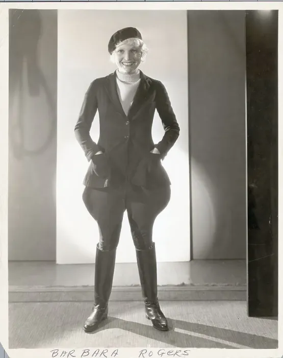 Framed Print : Barbara Rogers Wearing A Riding Habit Framed Print : Barbara Rogers Wearing A Riding Habit