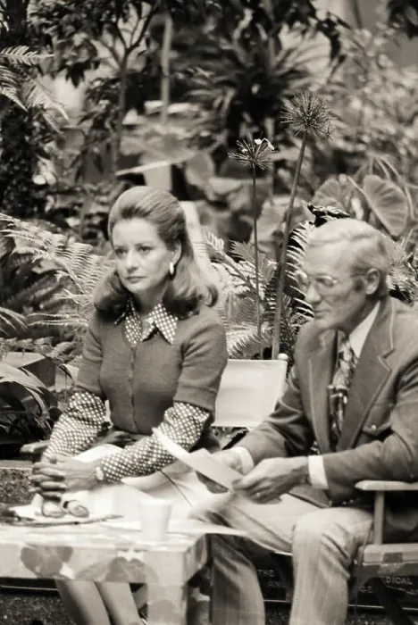 Framed Print : Barbara Walters and Frank Mcgee