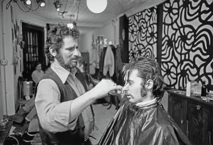 Framed Print : Barbershop, New York City Framed Print : Barbershop, New York City