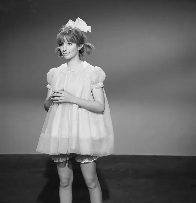 Framed Print : Barbra Streisand as Baby Snooks