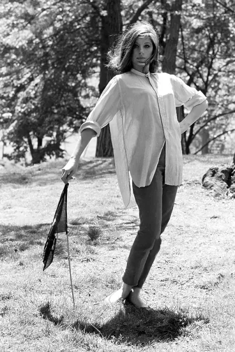 Framed Print : Barbra Streisand In Central Park Framed Print : Barbra Streisand In Central Park