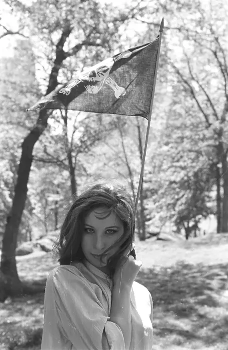 Framed Print : Barbra Streisand In Central Park Framed Print : Barbra Streisand In Central Park