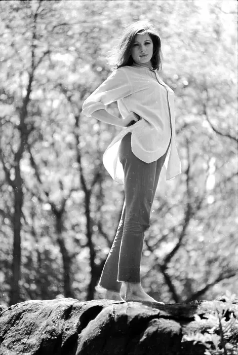 Framed Print : Barbra Streisand In Central Park Framed Print : Barbra Streisand In Central Park