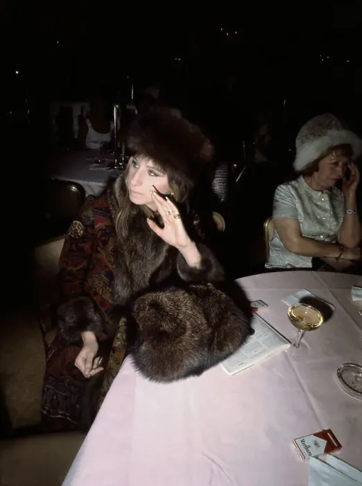 Framed Print : Barbra Streisand at the Cue Magazine Awards