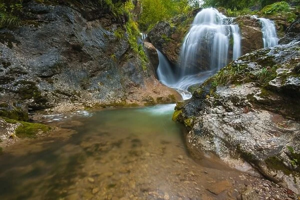 Barenschutzklamm waterfall, Styria, Austria