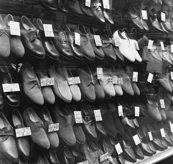 Framed Print : Bargain Shoes Framed Print : Bargain Shoes