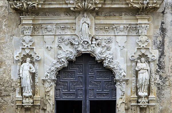 The Baroque Facade of San Jose Mission