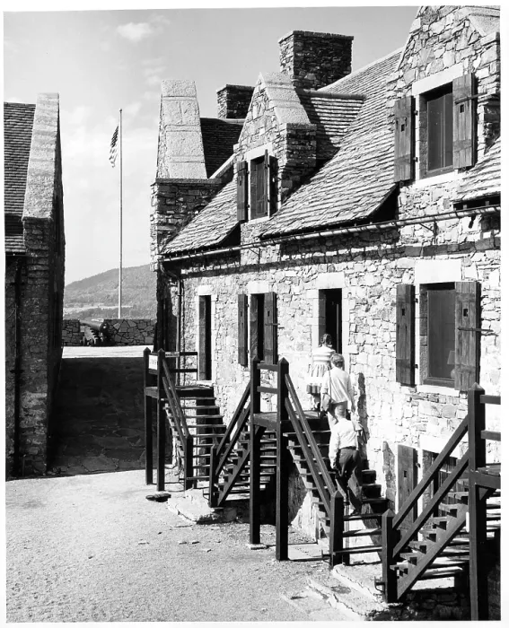 Framed Print : Barracks At Fort Ticonderoga, New York