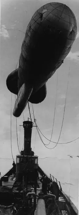 Framed Print : Barrage Balloon Framed Print : Barrage Balloon