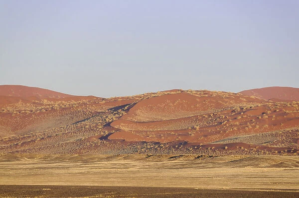 barren, clear sky, color image, colour image, day, daytime, desert, dune, field, hill