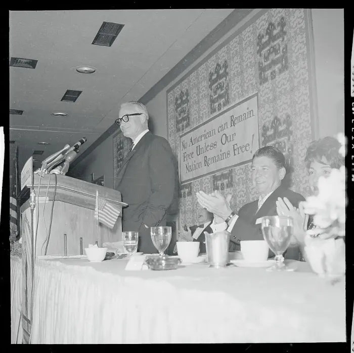Framed Print : Barry Goldwater Making a Speech