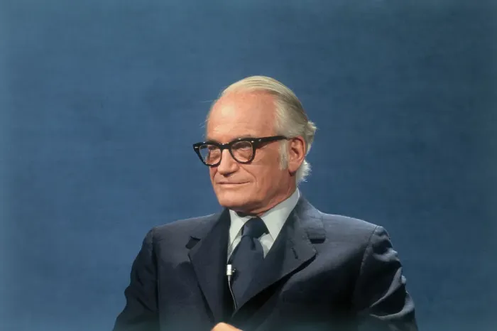 Framed Print : Barry Goldwater in Pensive Mood Framed Print : Barry Goldwater in Pensive Mood