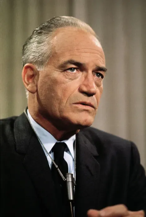 Framed Print : Barry Goldwater in Pensive Mood Framed Print : Barry Goldwater in Pensive Mood