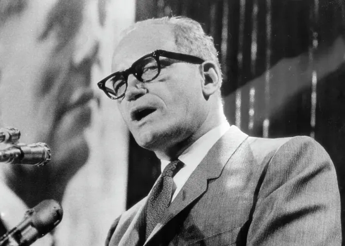 Framed Print : Barry Goldwater Speaking Framed Print : Barry Goldwater Speaking