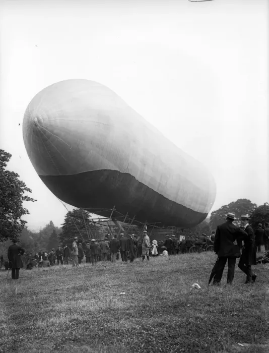 Framed Print : Barton Airship Framed Print : Barton Airship