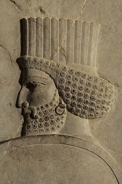 Bas-relief of a Persian guard