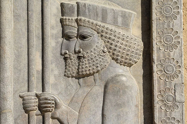 Bas-relief of two Persians guard, Persepolis