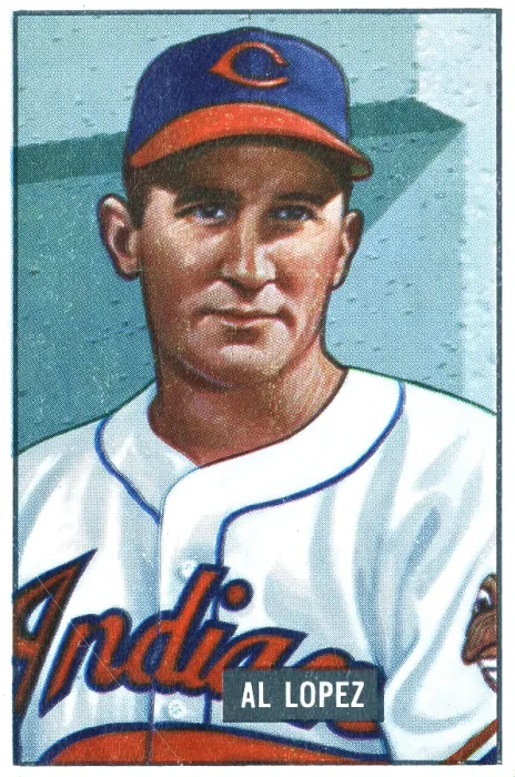 Framed Print : Baseball Card Of Al Lopez Framed Print : Baseball Card Of Al Lopez