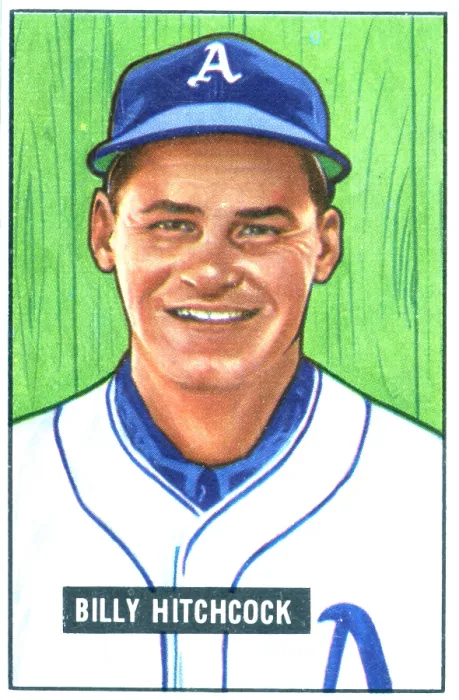 Framed Print : Baseball Card Of Billy Hitchcock Framed Print : Baseball Card Of Billy Hitchcock