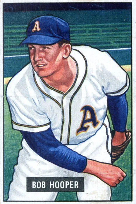 Framed Print : Baseball Card Of Bob Hooper Framed Print : Baseball Card Of Bob Hooper