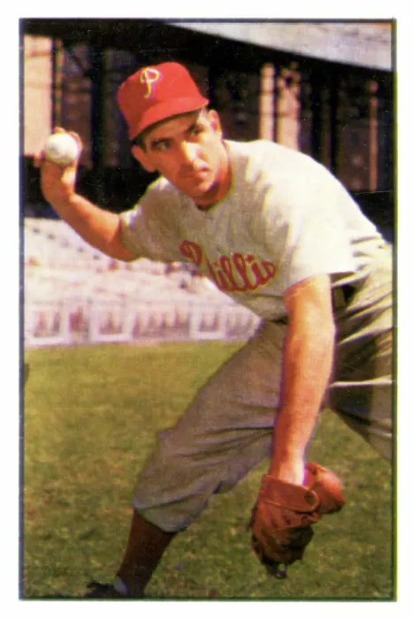 Framed Print : Baseball Card Of Granville Hamner Framed Print : Baseball Card Of Granville Hamner